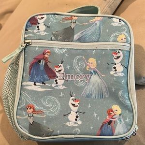 Pottery Barn Kids Frozen lunchbox with “Emory”